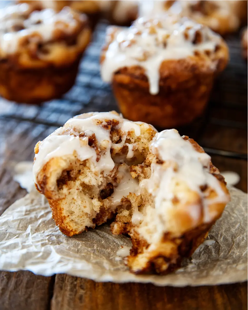 Cinnamon Roll Muffins Recipe Outline